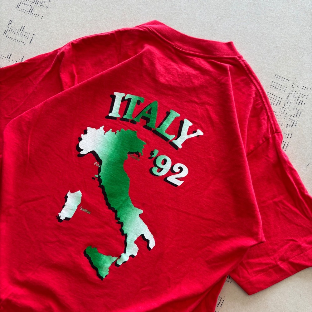 Vintage 90s Belton Bike Across Italy 1992 T-shirt